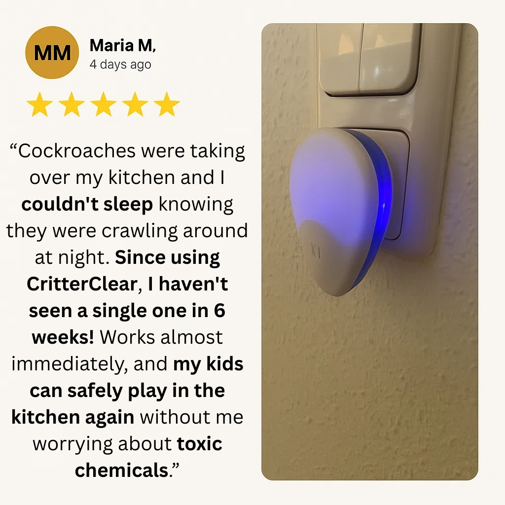 CritterClear™ 2025 Advanced Repeller – Eliminate Pests for Good